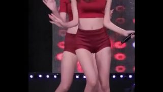 公众号【91公社】韩国女团红色制服性感翘臀高跟诱惑热舞